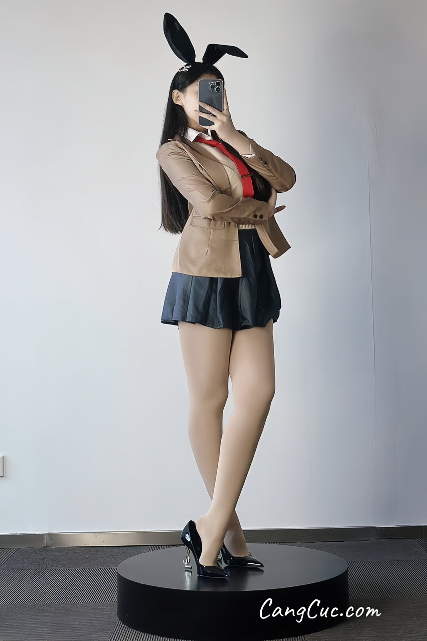 美邵女Baby - 兔女郎学姐性感肉丝